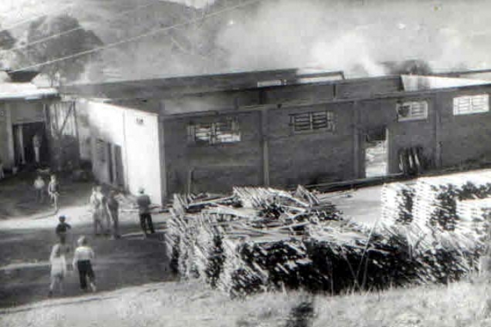 Incendio 1 - motivou fundacao ACISA